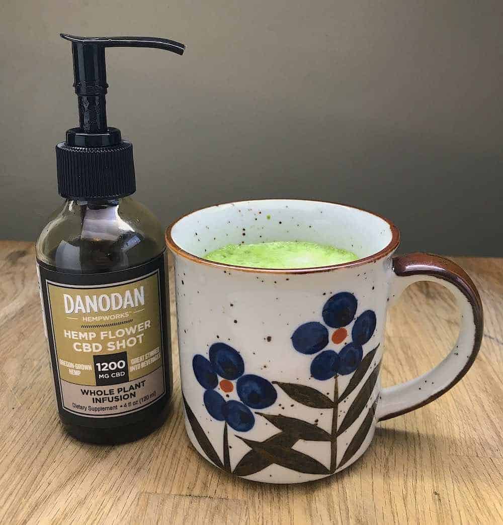 Matcha Doin’ CBD Tea Latte