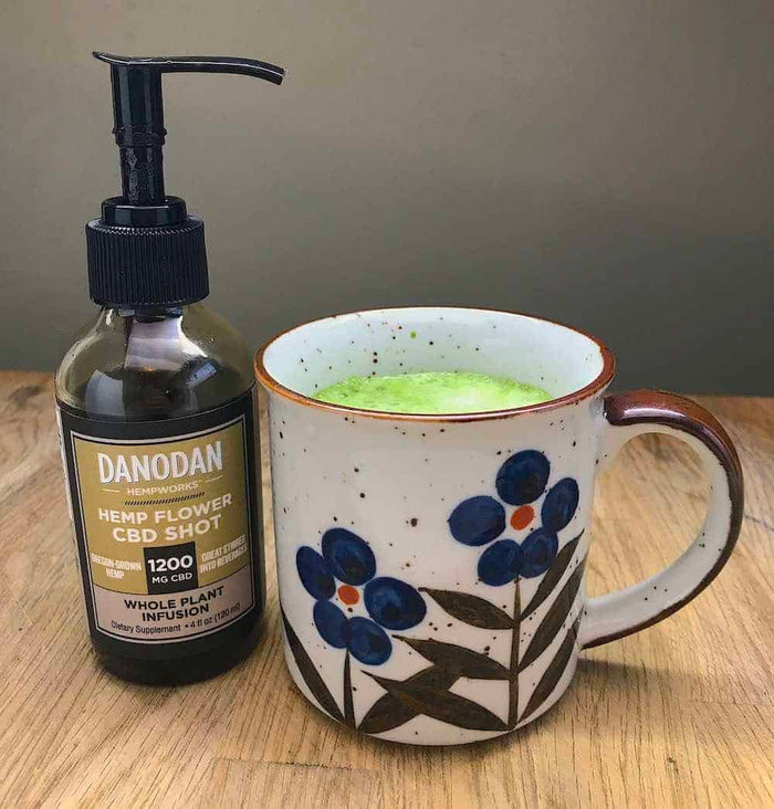 Matcha Doin’ CBD Tea Latte