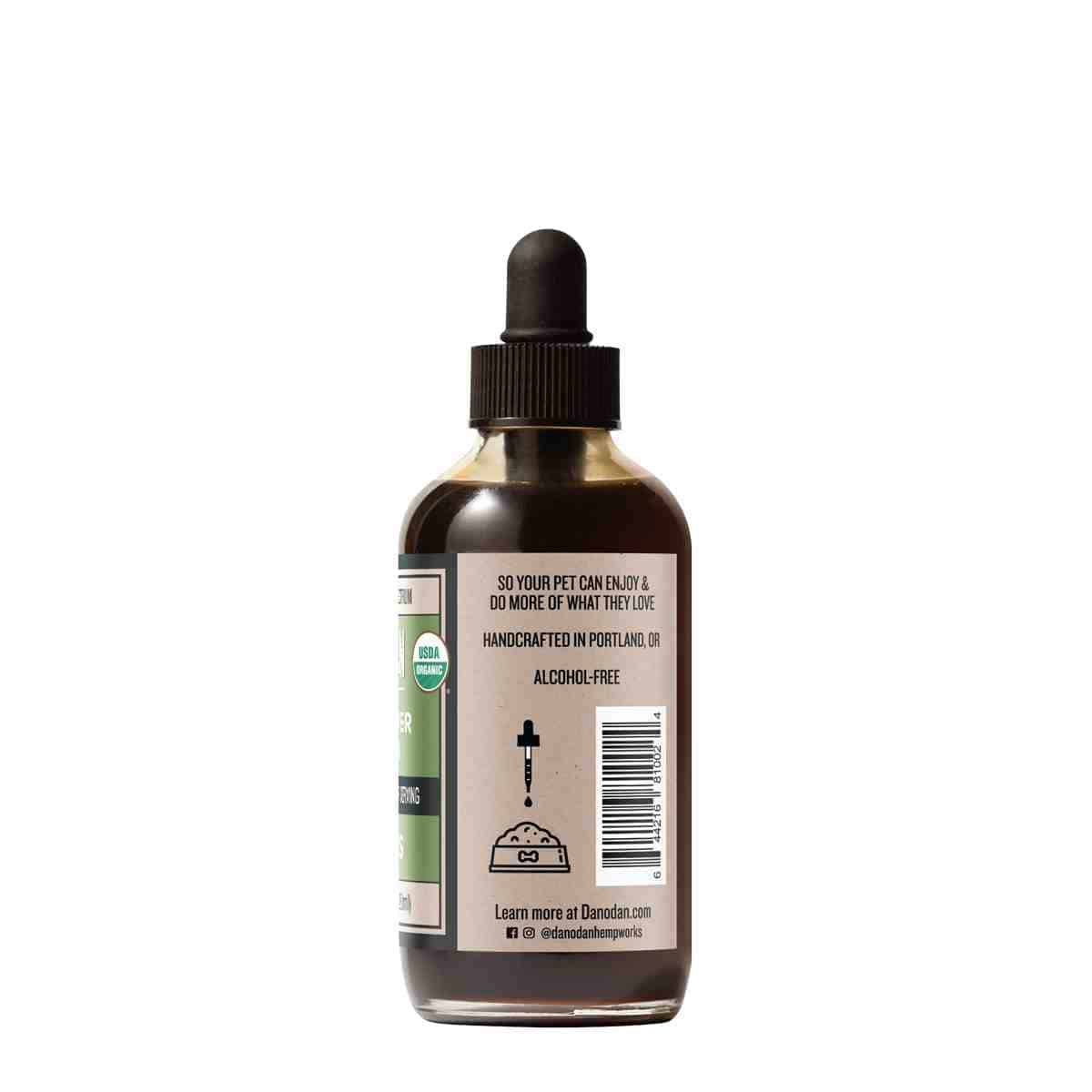 Danodan 4oz Organic Hemp Flower Infusion for Pets