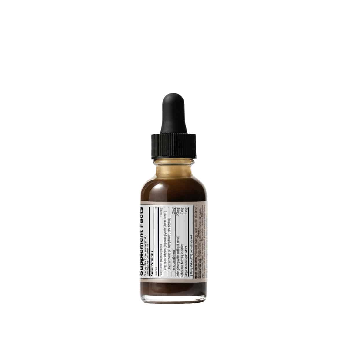Back label of Organic CBD water soluble full spectrum hemp oil for Energy. Energy CBD. cbd for inflammation. where can i buy cbd oil.