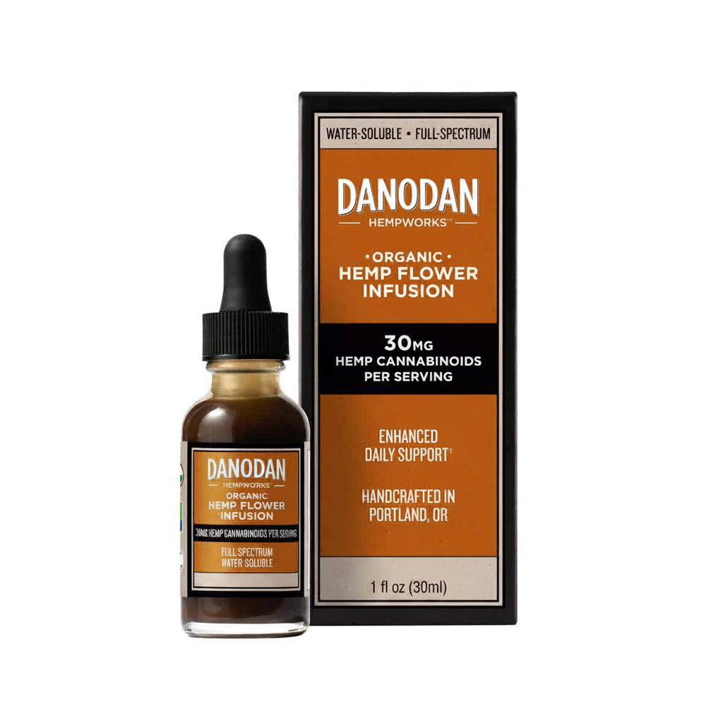 Organic CBD - 30mg Enhanced 1oz Tincture - Two-Pack