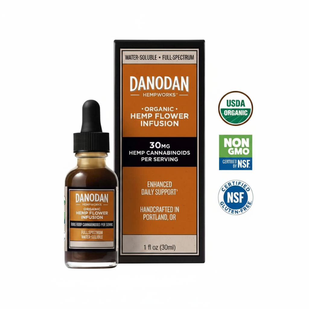 Organic CBD - 30mg Enhanced 1oz Tincture - Two-Pack