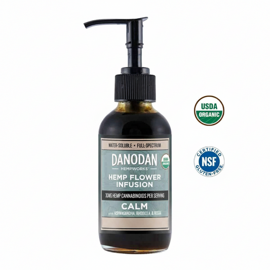 Calm 4oz Pump - Organic CBD For Stress