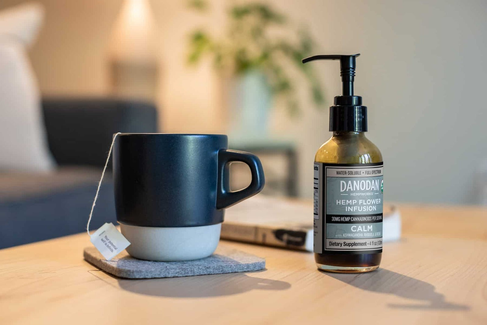 Enjoy Danodan Calm CBD for stress to relax