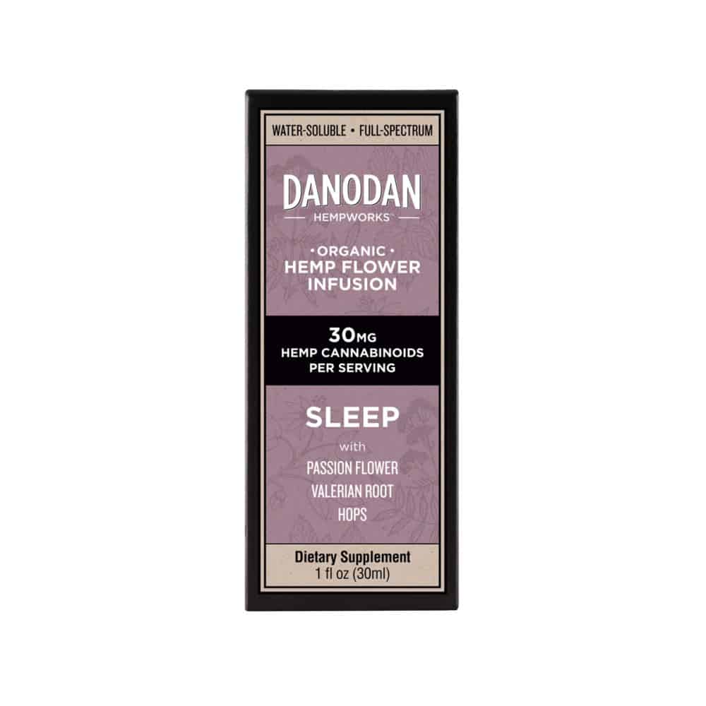 Danodan Sleep Functional CBD Tincture box front