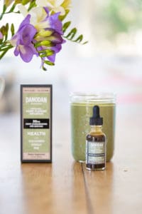 Danodan Spring Immune Support Smoothie made with our Health Organic CBD Tincture