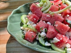 Danodan Cool Watermelon Salad, infused with organic hemp flower