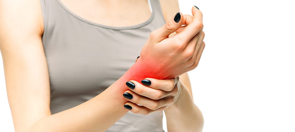 Woman with severe chronic pain in her wrist. cbd for knee pain. cbd oil products. best full spectrum cbd oil. cbd full spectrum oil.
