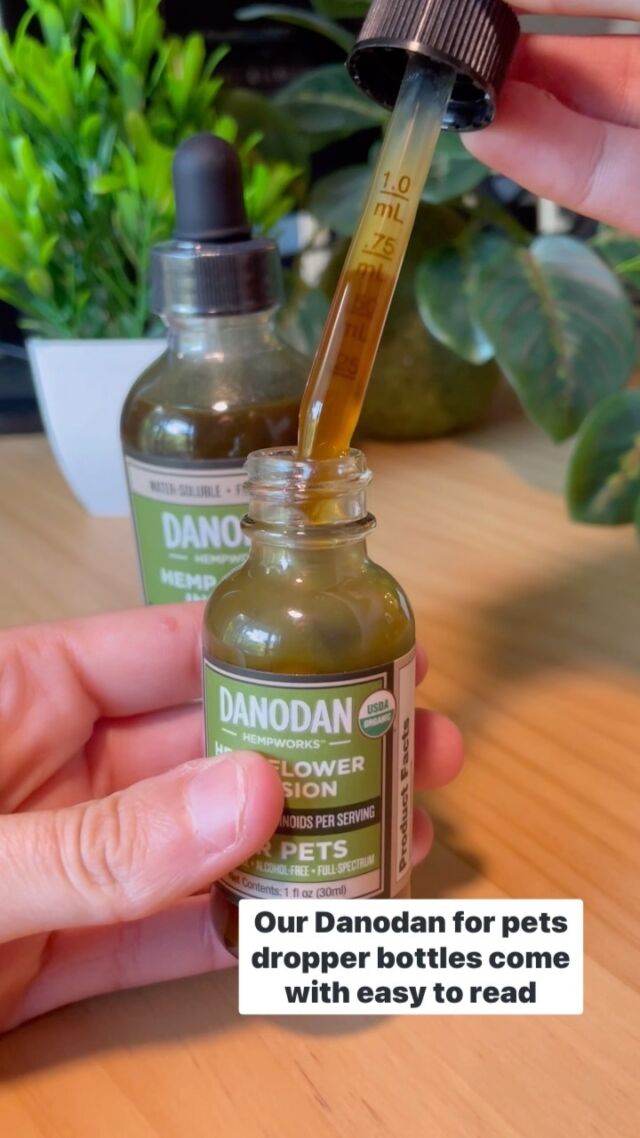 Looking to use Danodan Pet with your furry friend, but not sure where to start? 

With your pet, it’s essential to start low and go slow. Weight, metabolism, and type of ailment can all affect the amount needed. For more advice on how to use our Organic Hemp Flower Extract For Pets, check out our pet dosing guidelines on the website linked in our bio 

#danodan #fyp #organic #pets #dogsandcats