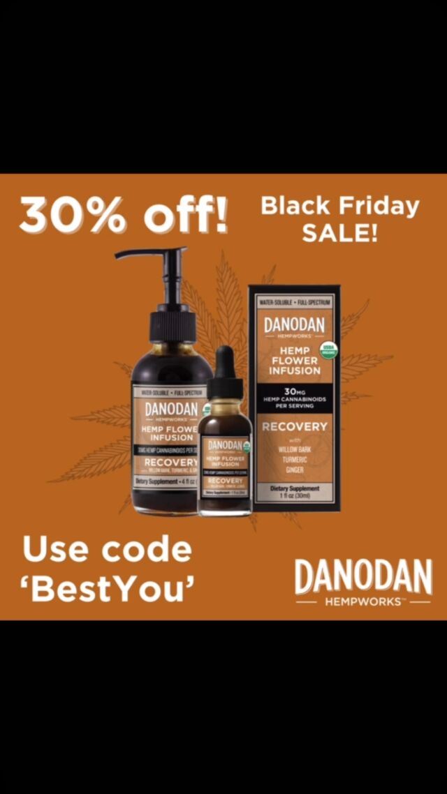 It’s Black Friday!

SAVE 30% off our functional line with code “BestYou” and get FREE shipping across the US.

Happy shopping 🤳🏽

#danodan #sale #organic #blackfriday