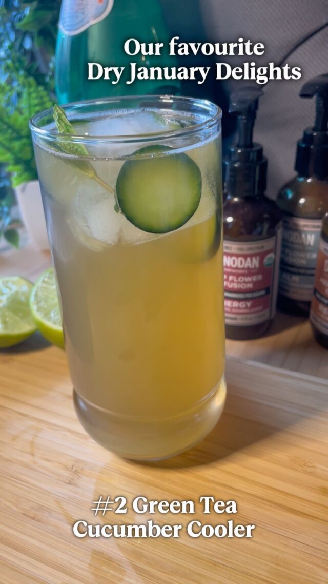 Here is part 2 of our Dry January series:�This Green Tea Cucumber Cooler is just too good!

Check out the recipes from this series here: https://danodan.com/our-favourite-dry-january-mocktails/

Mocktails are a great option all year round for those who want exciting flavours without the hangovers or headaches of booze. Do you have a favourite alcohol-free beverage?

#danodan #fyp #organic #mocktails #dryjanuary